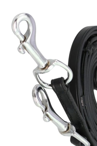 Topreiter lederen teugel met stopjes Topreiter lederen teugel met stopjes