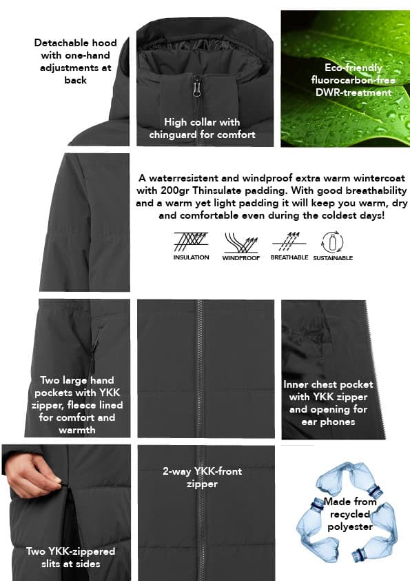 Stierna Stierna Sirius heren winterjas