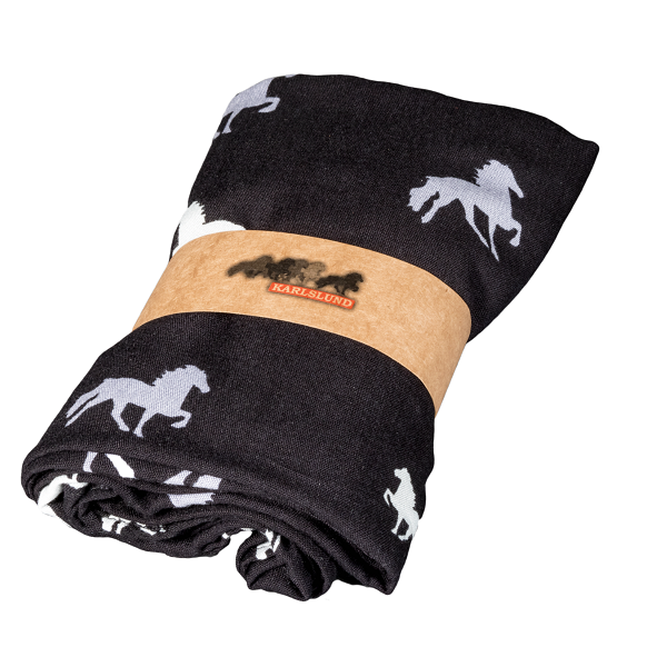 Karlslund sjaal zwart Karlslund sjaal zwart