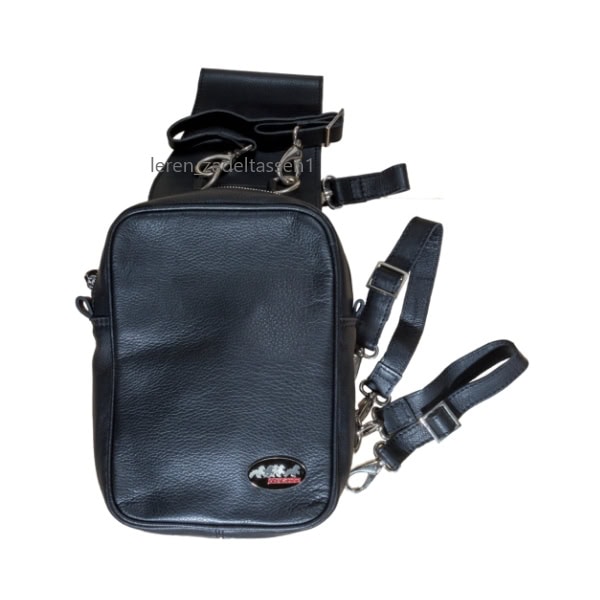 Karlslund leren zadeltassen Karlslund leren zadeltassen