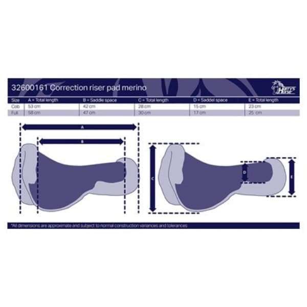 Harry's Horse zadeldek merino Harry's Horse zadeldek merino