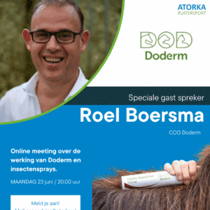 Online meeting over de werking Doderm en insectensprays